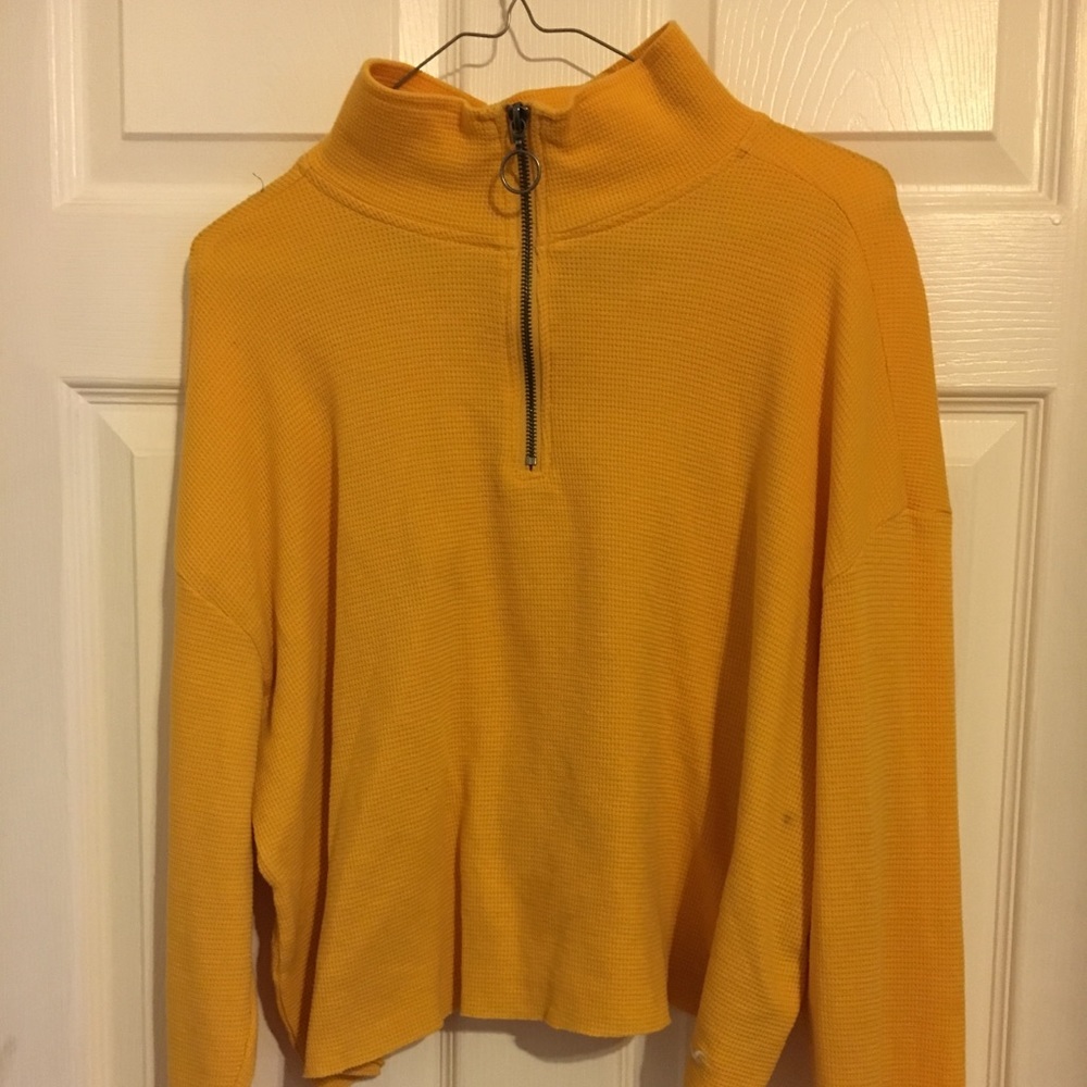 Yellow sweater